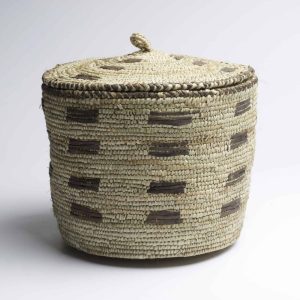 Elegant Dom Wickers Linen Basket - 25cm