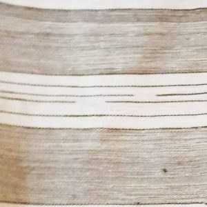 Natural Handwoven Wool Rug - Beige with Free Stripes - Wall and Floor Rugs