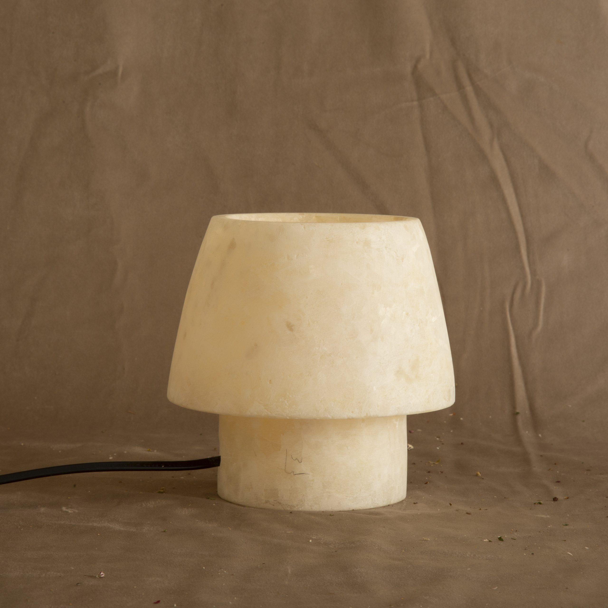 Mushroom Glow Alabaster Lamp - 1