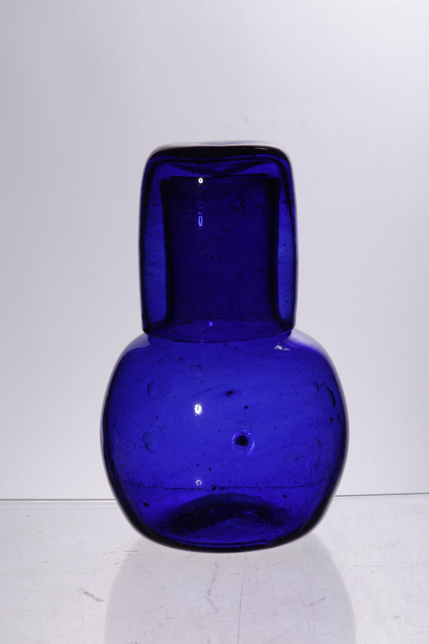 Recycled Glass Traditional Carafe (with glass) - Image 2
