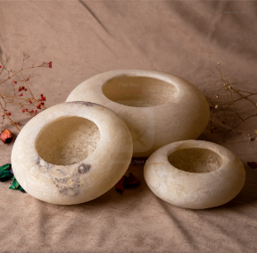 Egyptian Alabaster Décor Alabaster Candle Holder Wholesale