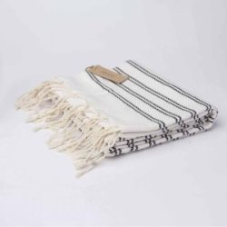 Beach and Hammam Towel - White Basic