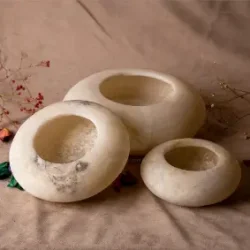 Shallow Ball Candle Holder