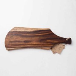 Long Rosewood Cheese Platter and Cutting Board