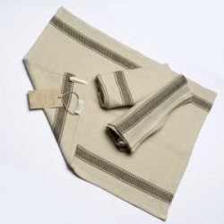 Handwoven Cappuccino Tea Towel for your office too