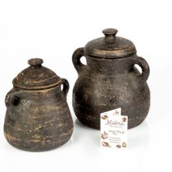 Terracotta Bean Pot - 2 Handles Style