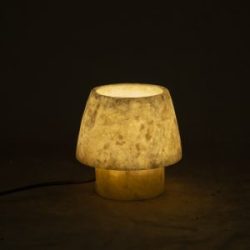 Mushroom Glow Alabaster Lamp