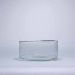 Straight Recycled Glass Bowl