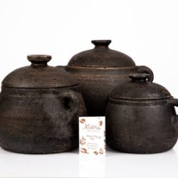 Earthen Stew Pot for healthy cooking - 4 Sizes